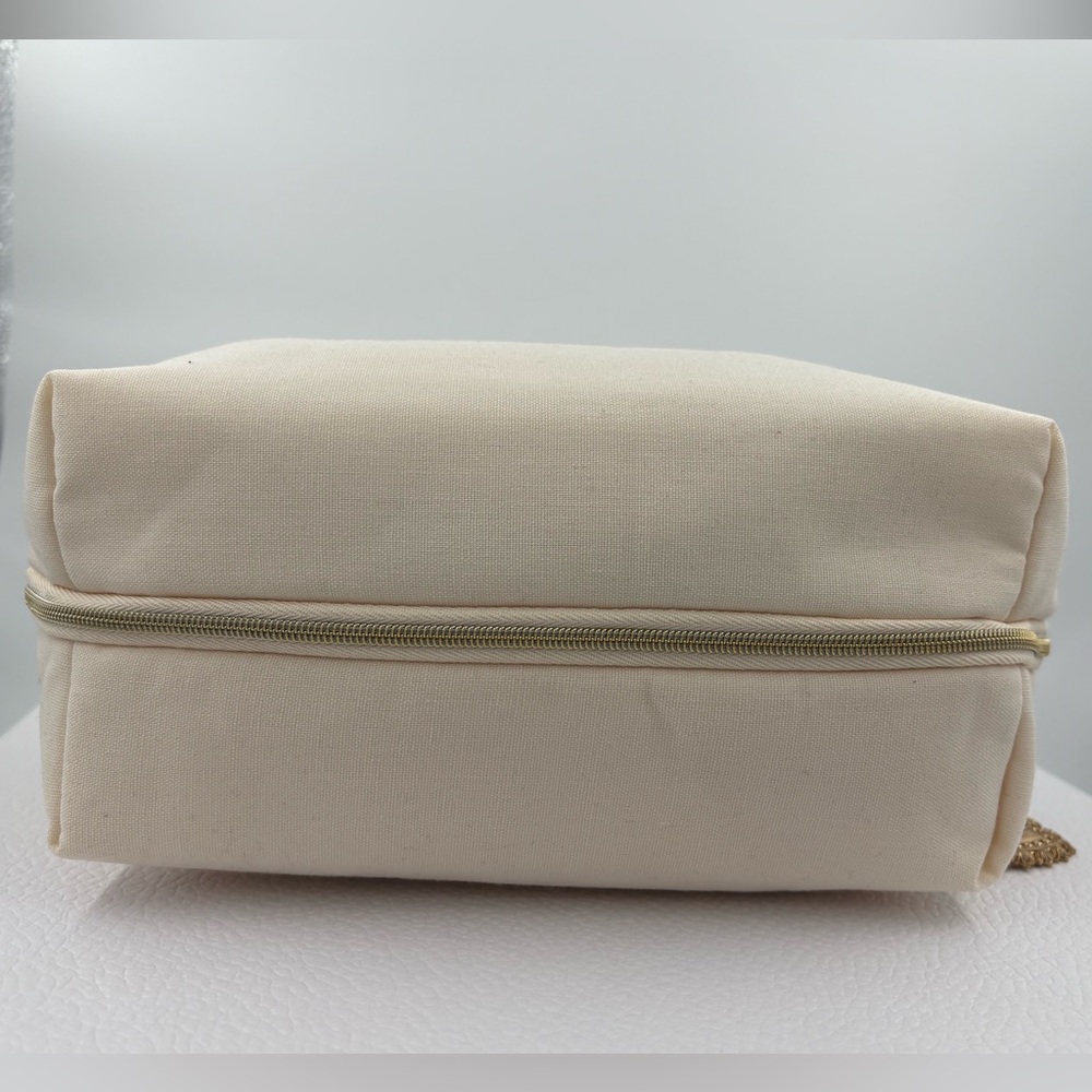 NWT Dolce & Gabbana Devotion off-white zip pouch luxury holiday travel gift - Picture 6 of 13